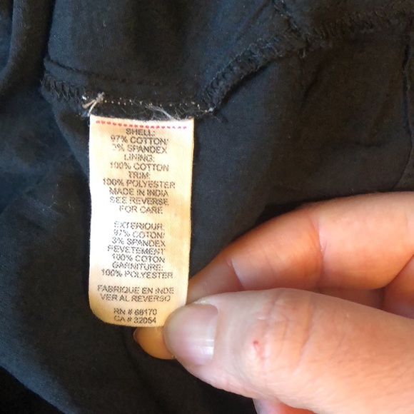 Free People dress, multi color floral print on black background, size 10 - Picture 14 of 15